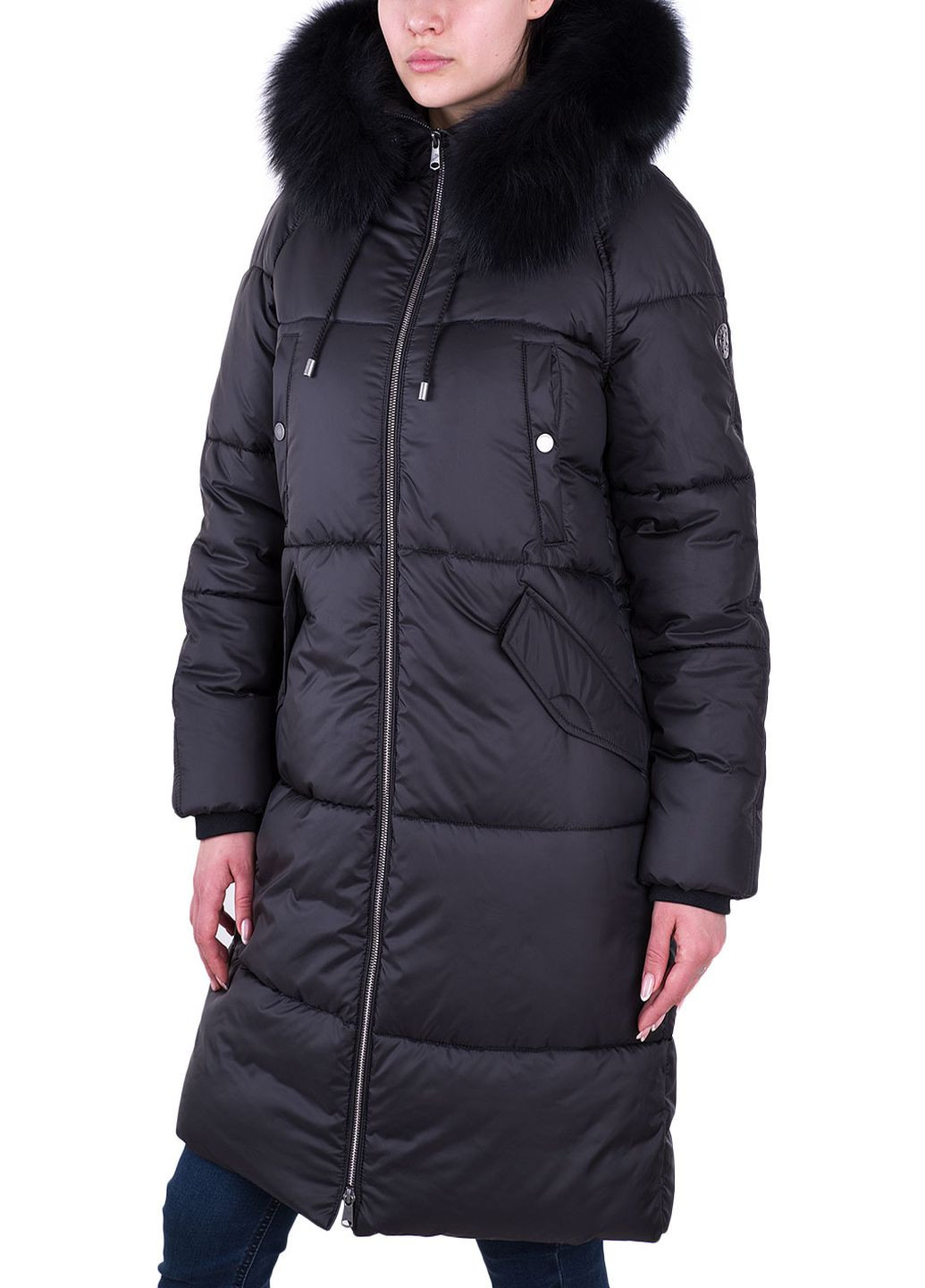 Чорна зимня куртка Beaumont