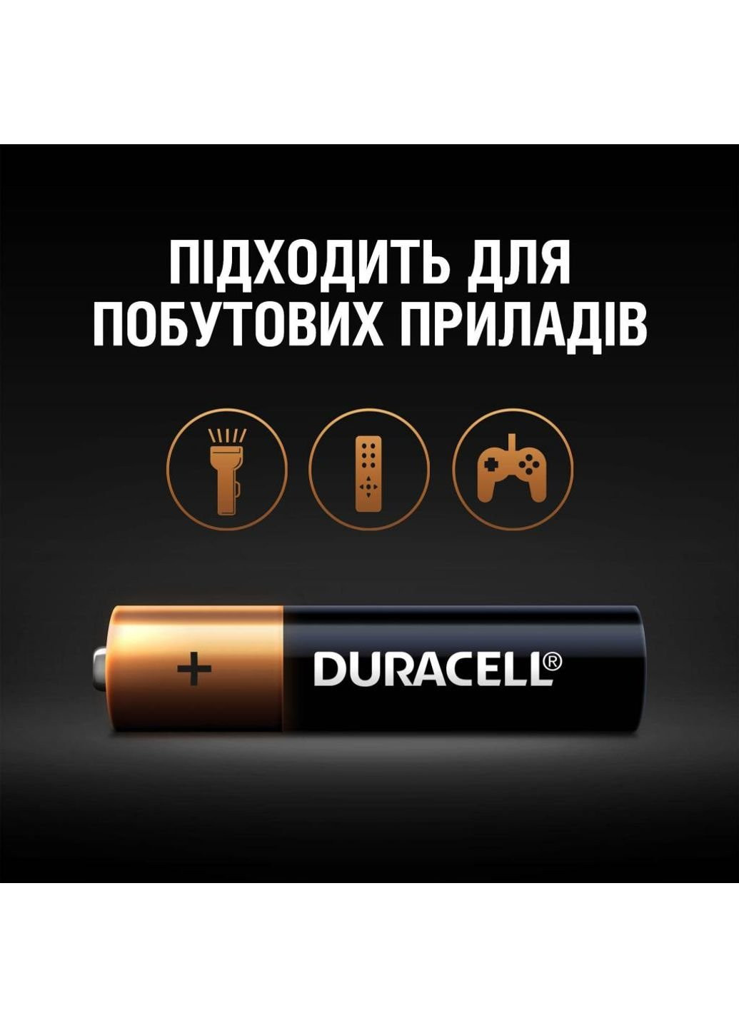 Батарейка AAA MN2400 LR03 * 4 (5000394052543 / 81545421) Duracell (251412213)