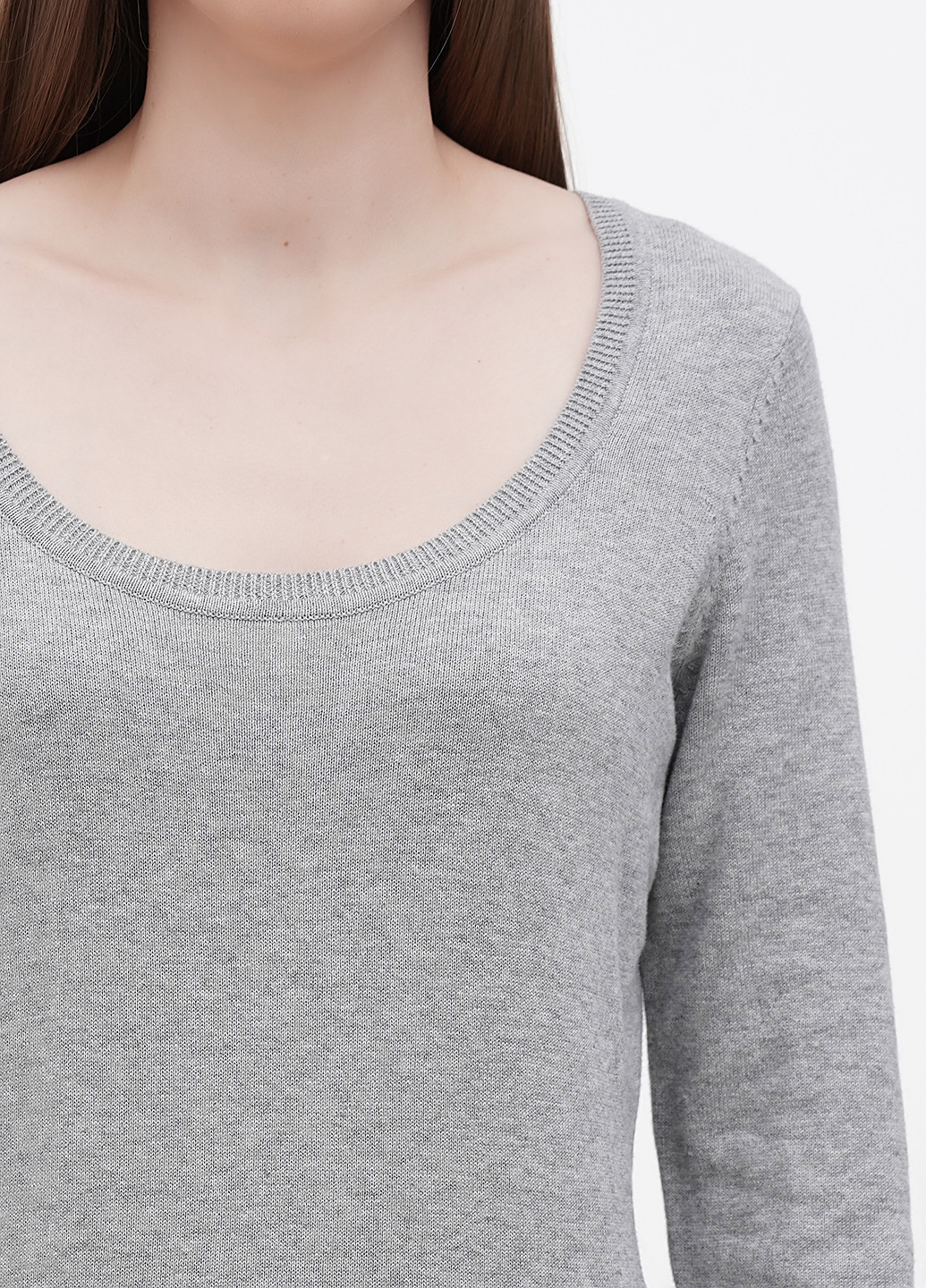 Серый демисезонный свитер джемпер Linea Tesini