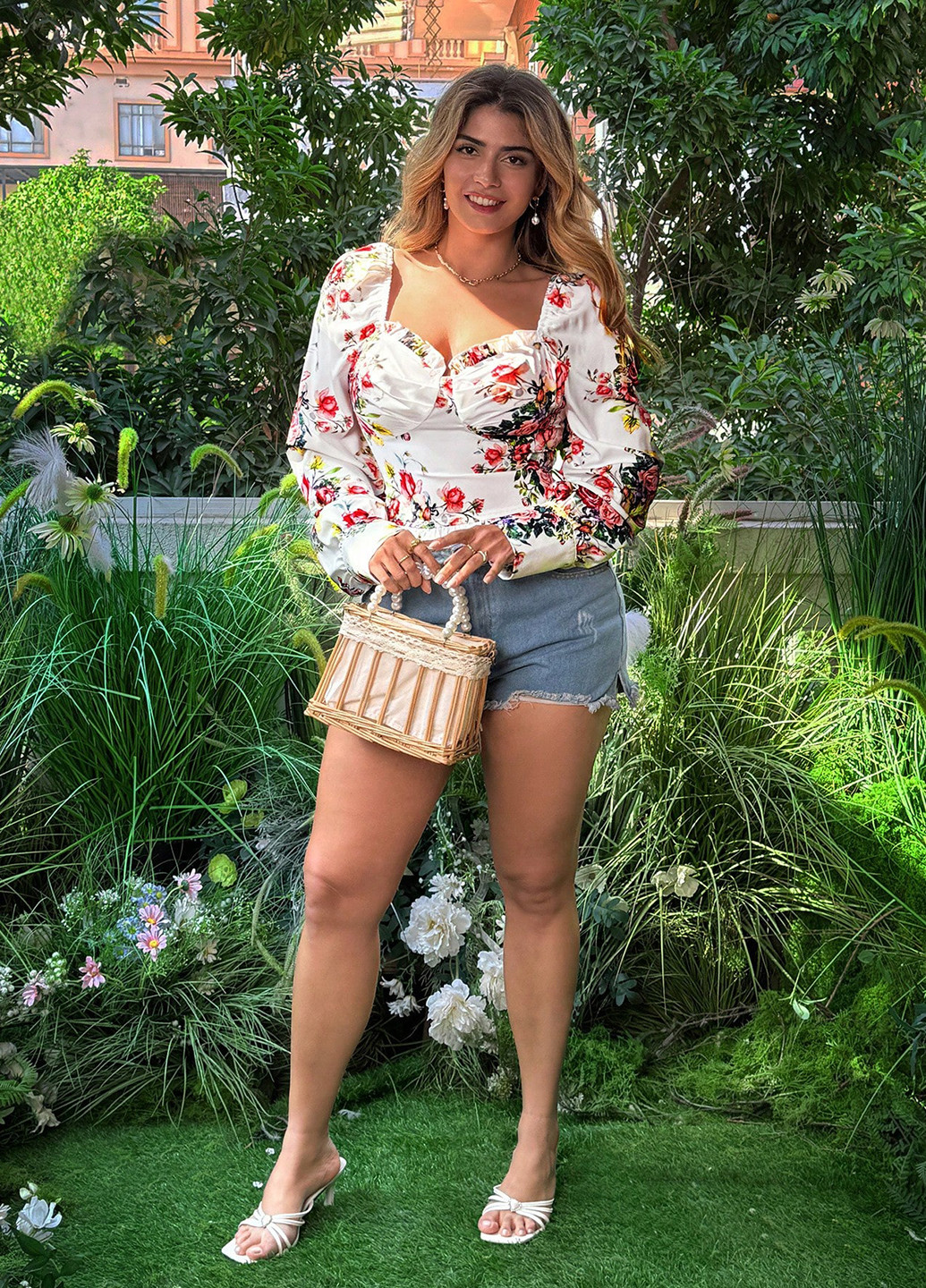 Біла блуза SHEIN