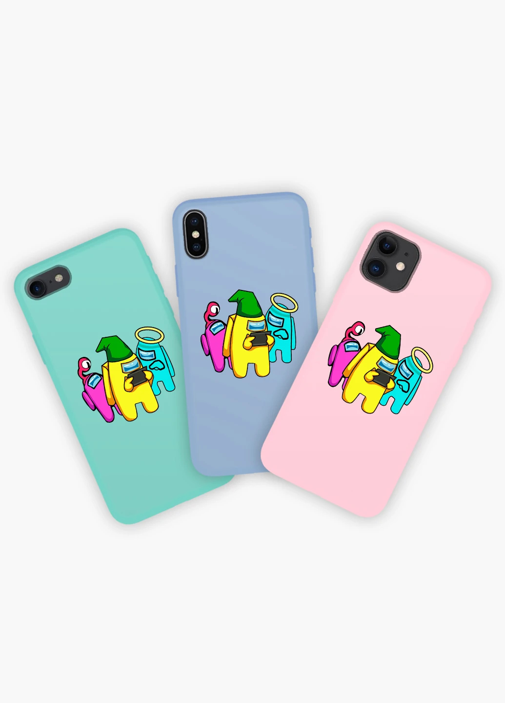 Чохол силіконовий Apple Iphone 11 Амонг Ас (Among Us) (9230-2418) MobiPrint (219566139)