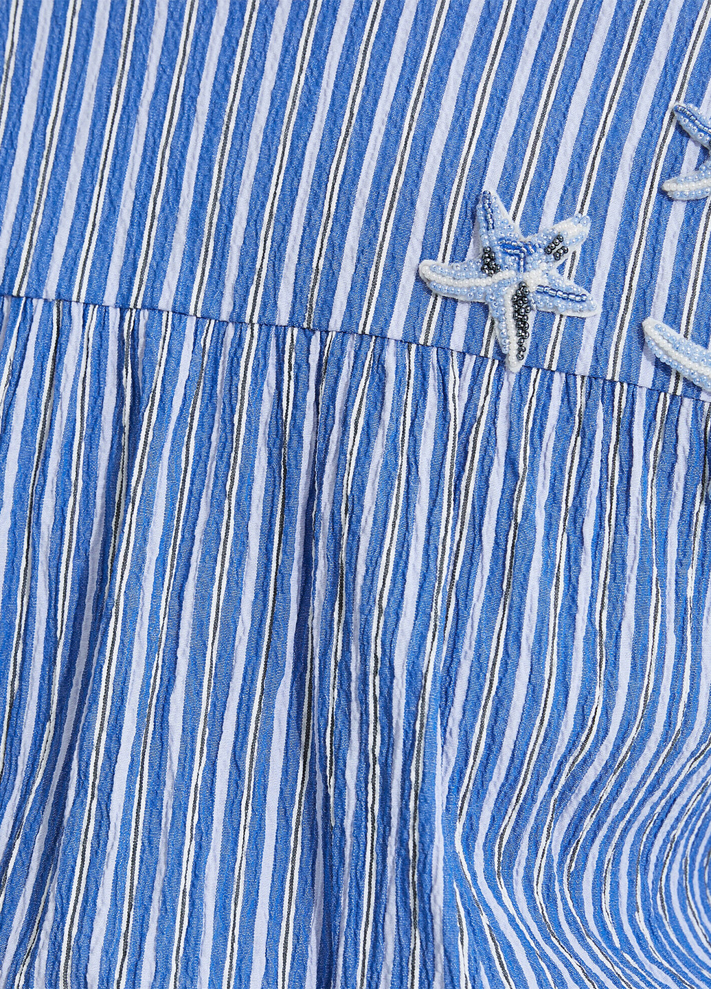 Синяя летняя блуза KOTON