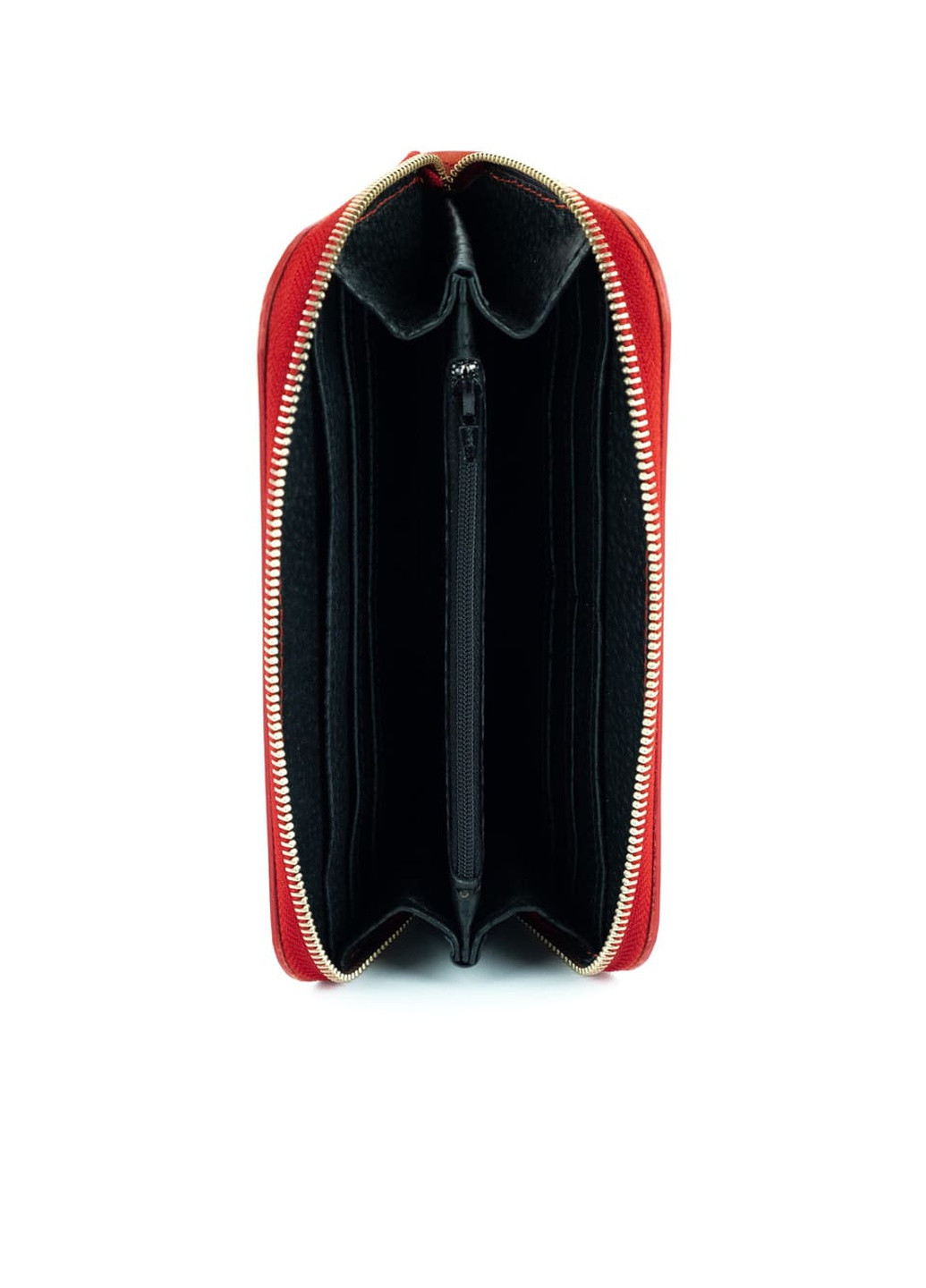 Кожаный портмоне зиппер на молнии. Кошелёк из натуральной кожи красный Teo Kozhanty (252315353)