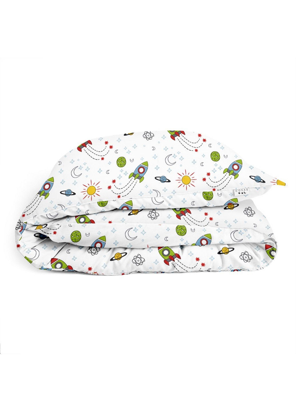 Подростковое постельно бельё ROCKETS GREY (пододеяльник 155х215 см, наволочка 50х70 см, простынь 155х240 см) Cosas (251801347)