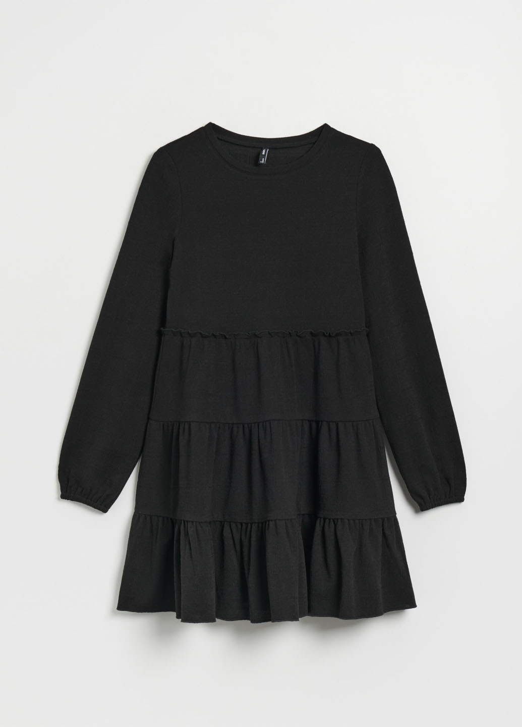 Чорна кежуал сукня House однотонна