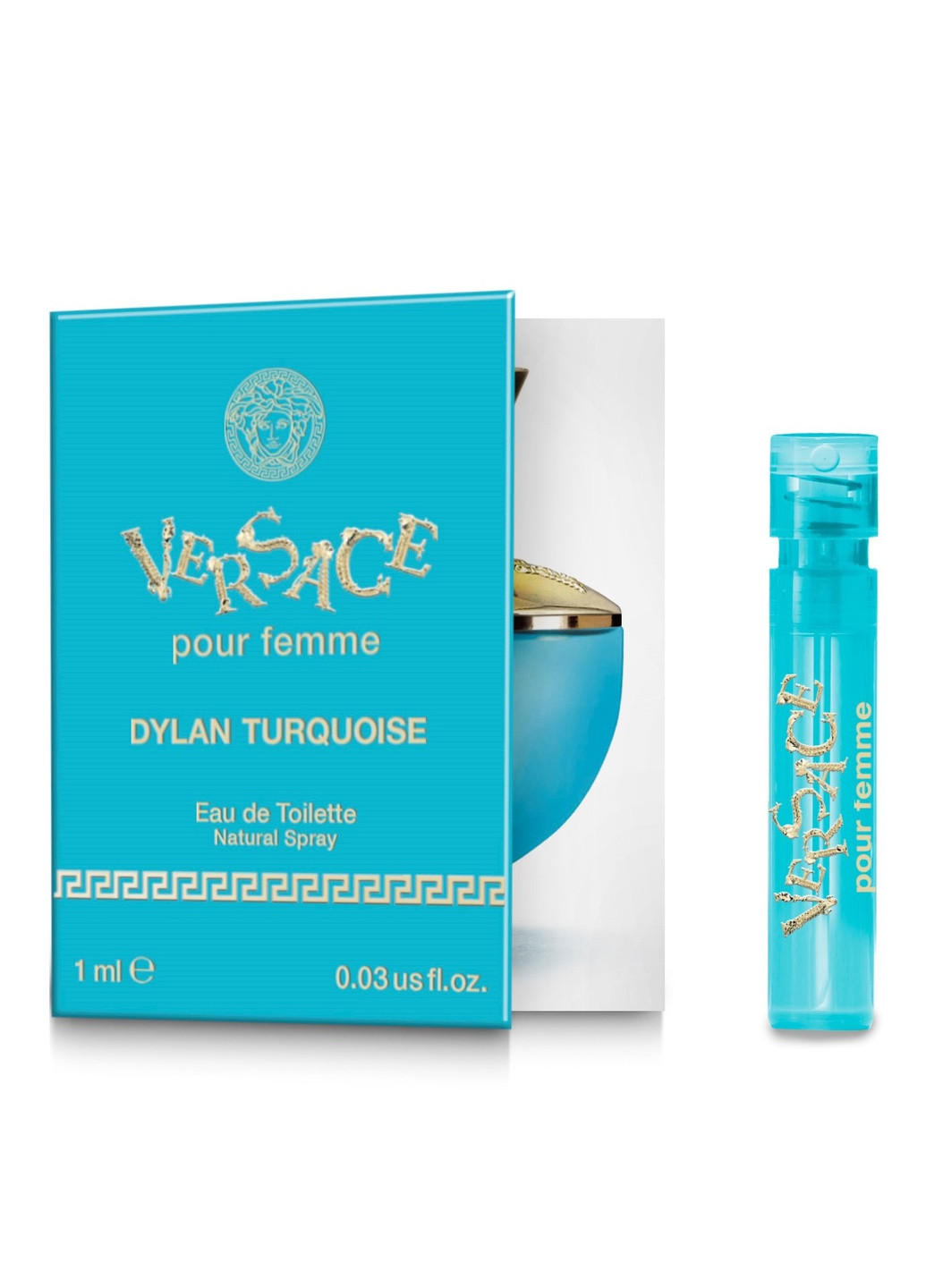 Туалетная вода Dylan Turquoise pour Femme (пробник), 1 мл Versace (253270021)