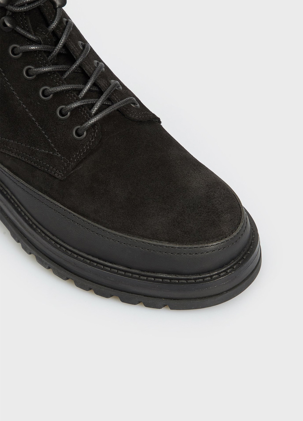 Черные зимние ботинки Gant