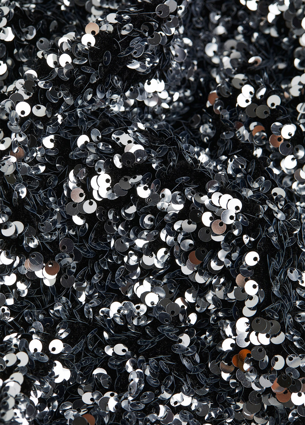 Серебряное праздничный, коктейльное, вечернее платье силуэтная H&M однотонное