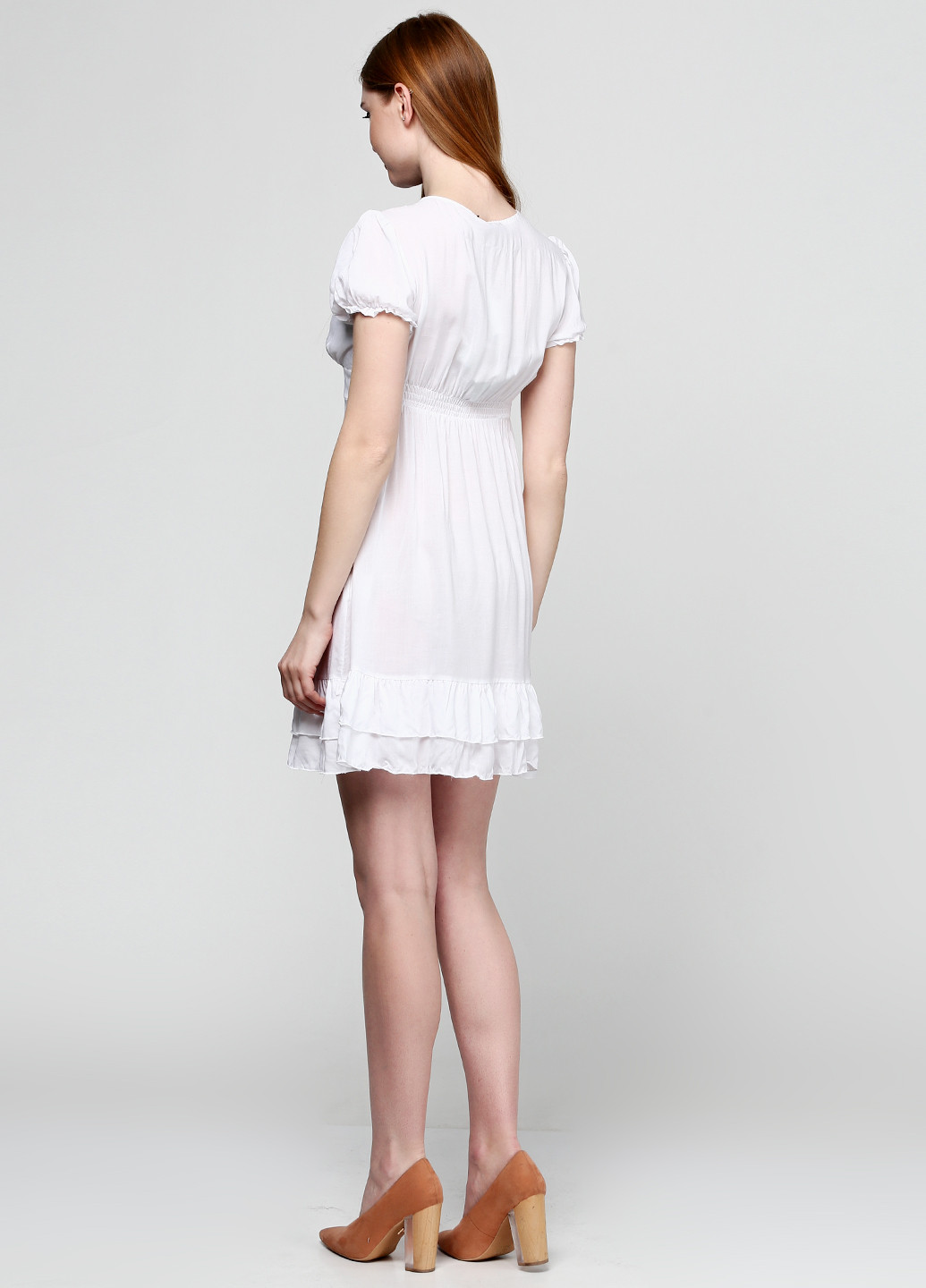 Белое кэжуал платье OVS однотонное
