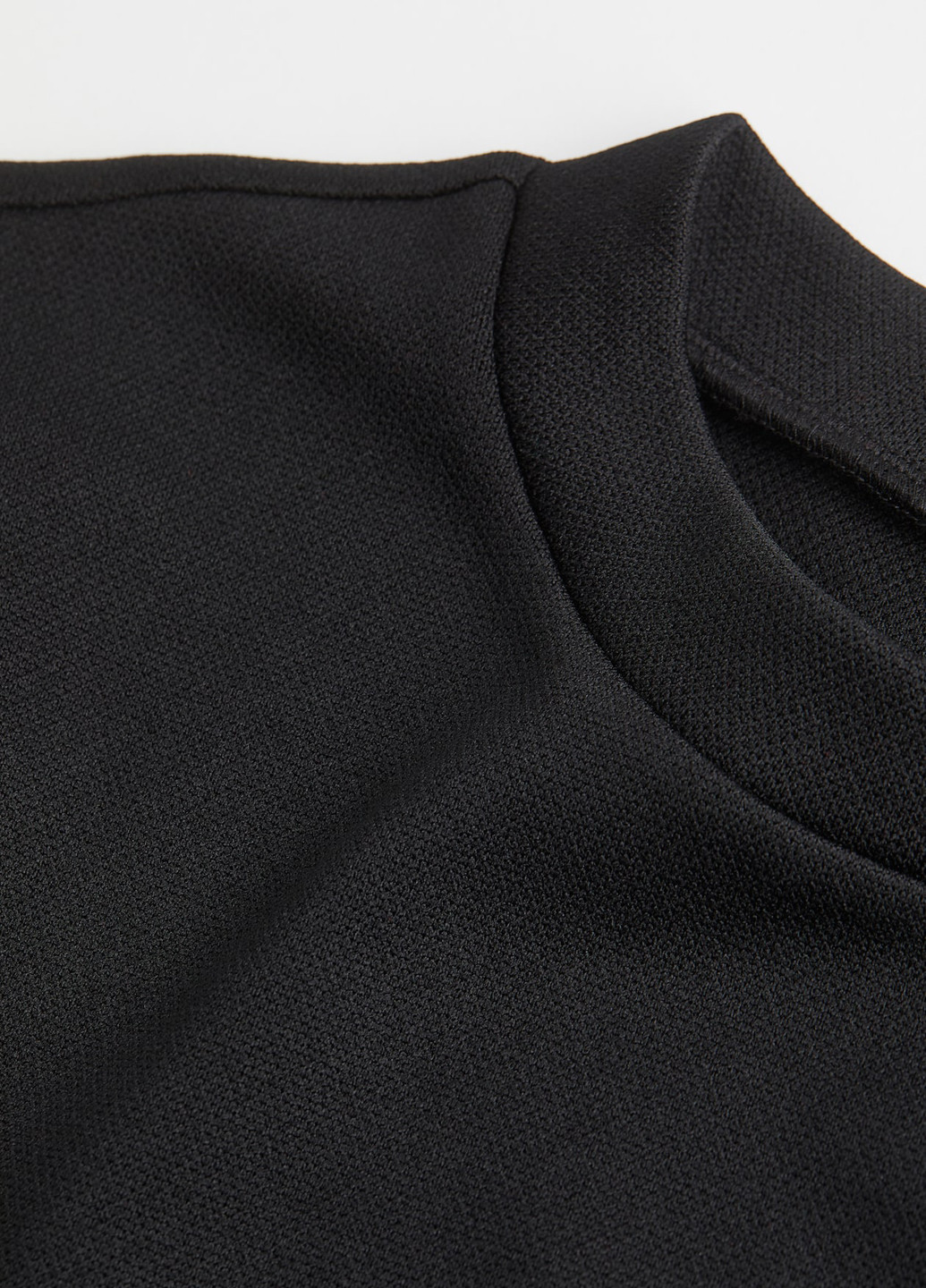 Чорна кежуал сукня H&M однотонна