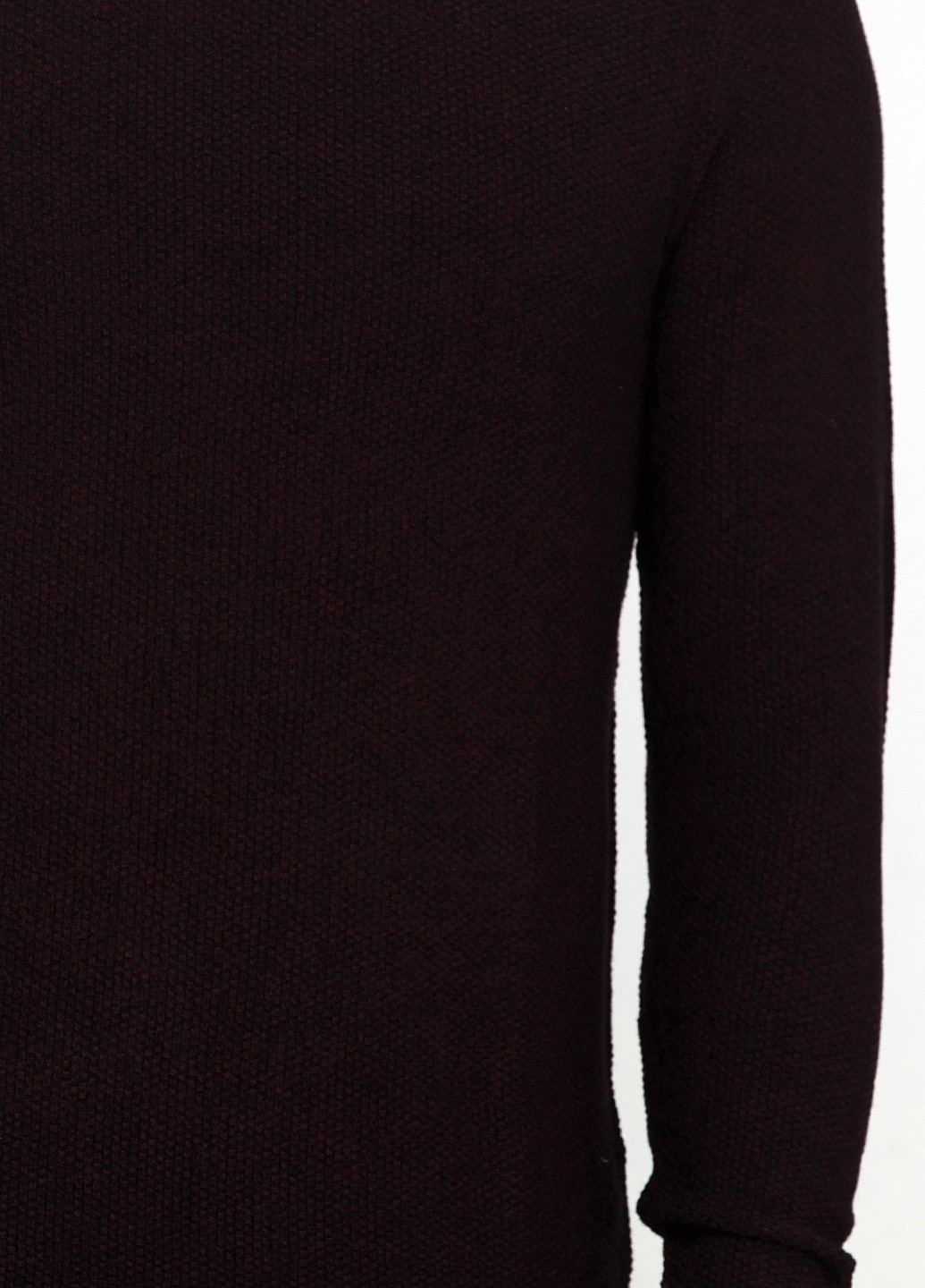 Темно-бордовий демісезонний светр джемпер Jack & Jones