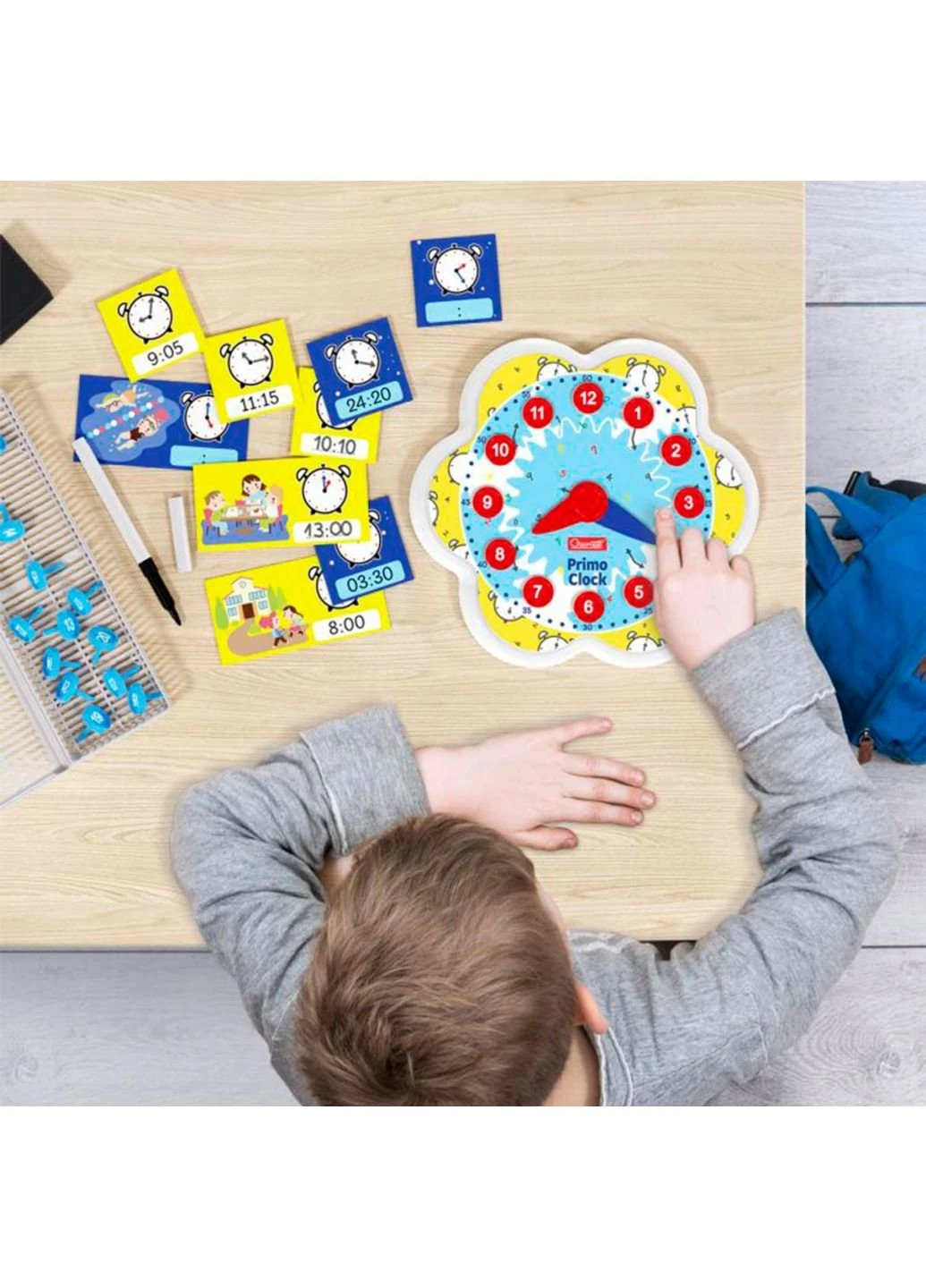 Ігровий набір Play Montessori Перший годинник (0624-Q) Quercetti (254081555)