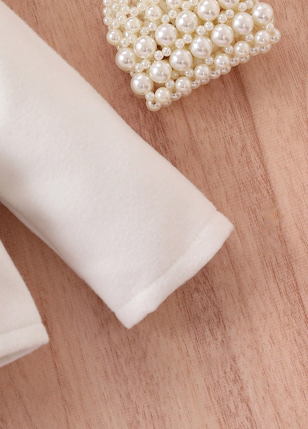 Белое Кэжуал полупальто однобортное SHEIN однотонное