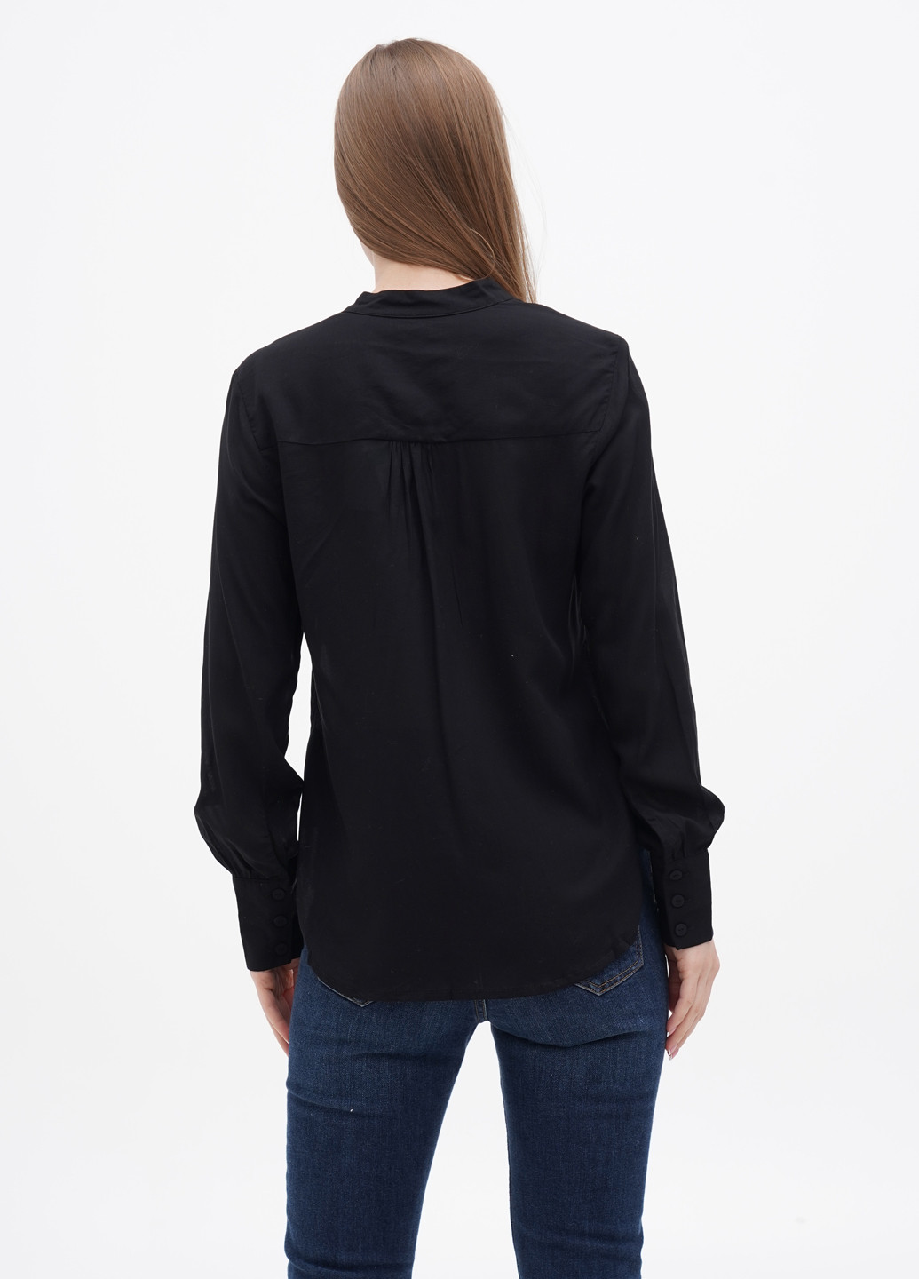 Чорна демісезонна блуза S.Oliver