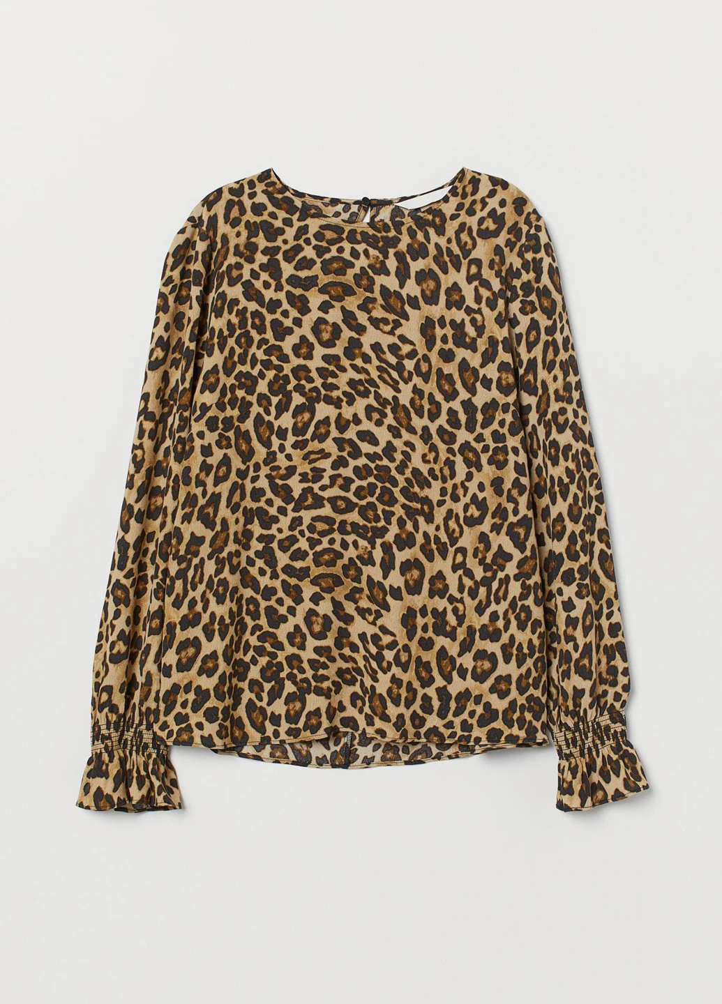 Коричнева блуза демісезон H&M