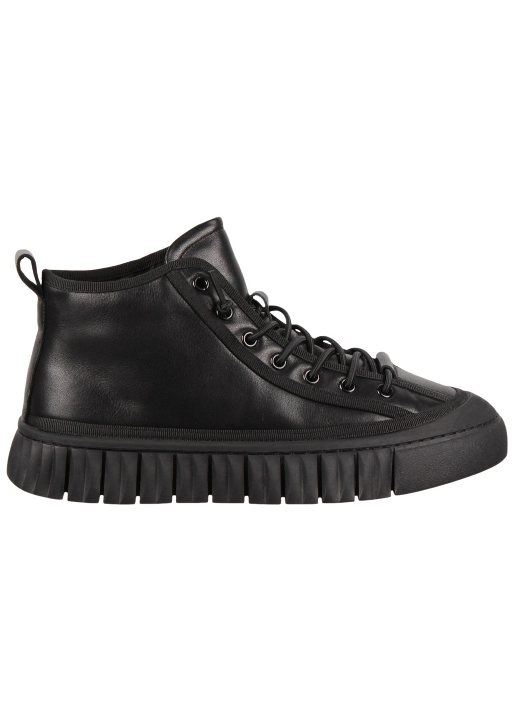 Черные зимние мужские ботинки 198778 Fabio Moretti