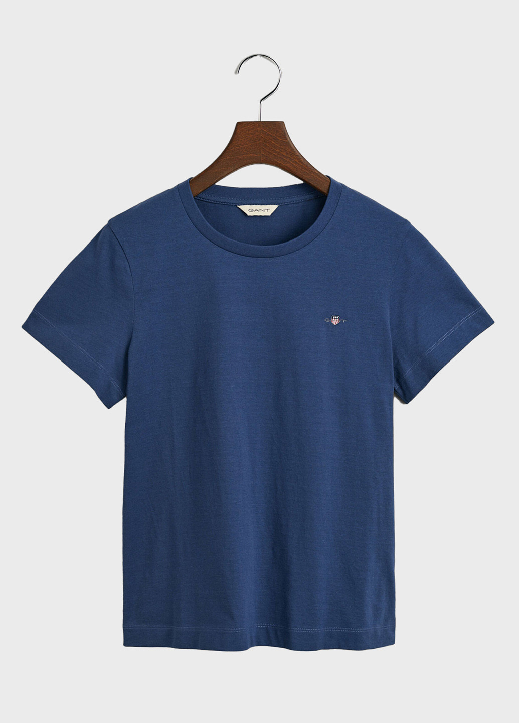 Синяя летняя футболка Gant