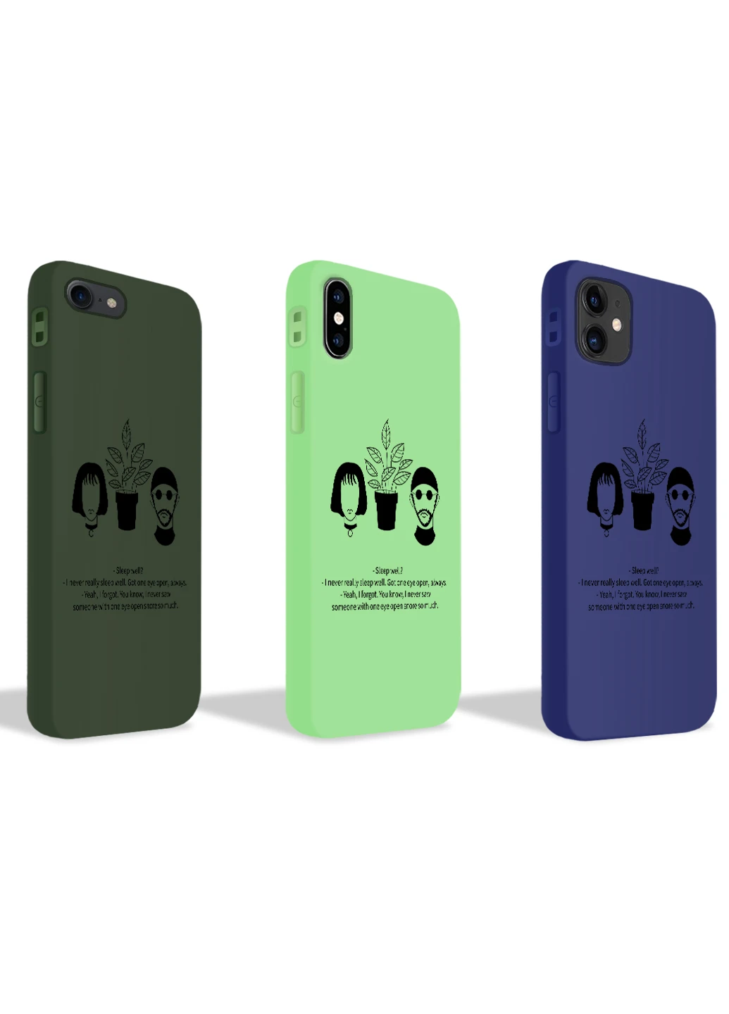 Чохол силіконовий Apple Iphone Xs Леон кілер (Leon) (8938-1453) MobiPrint (219778074)