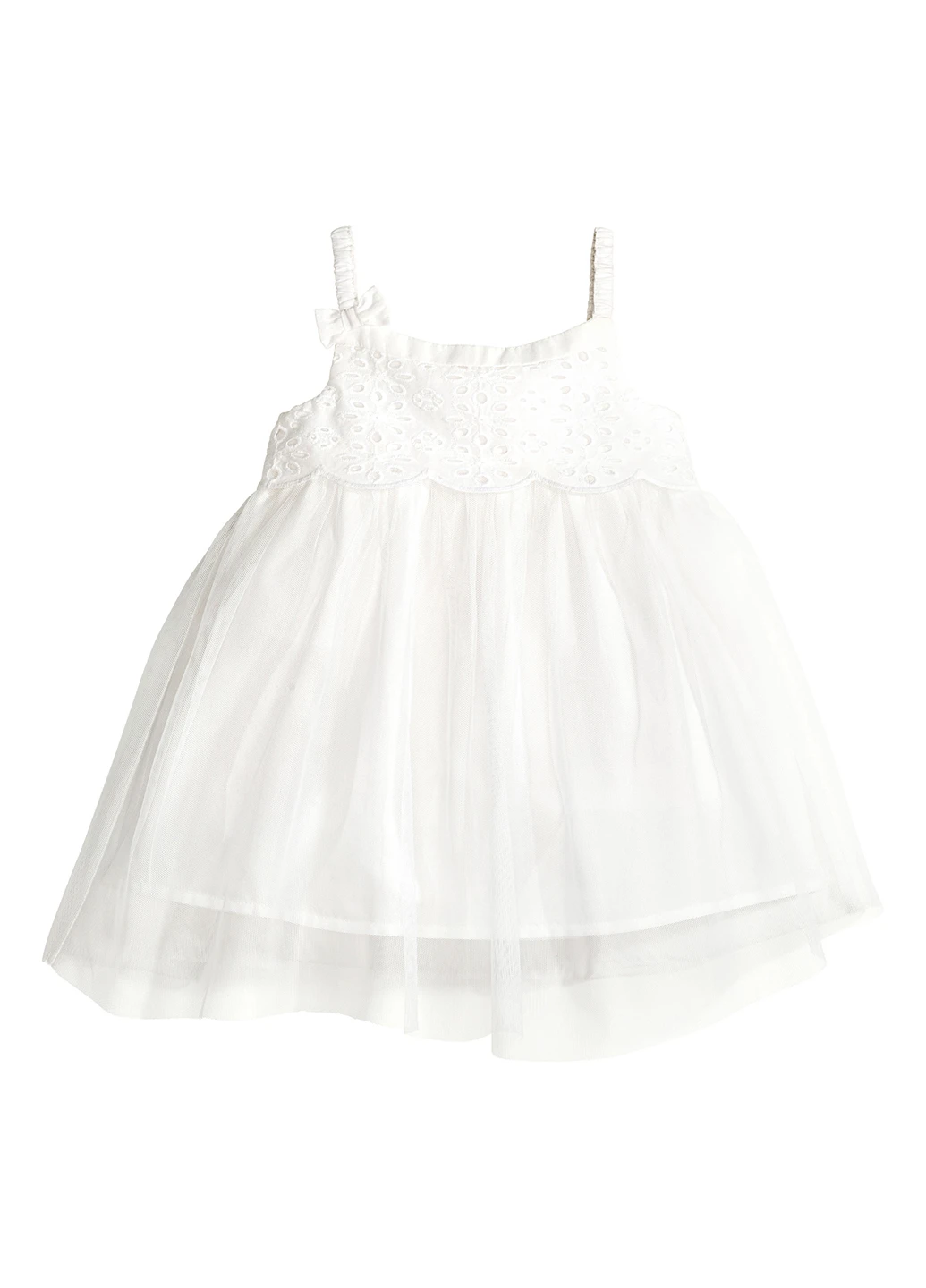 Белое платье H&M (61627603)