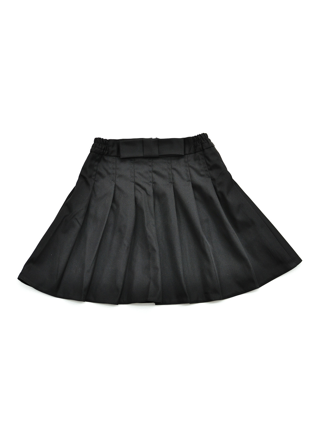 Черная однотонная юбка Piccolo L а-силуэта (трапеция)