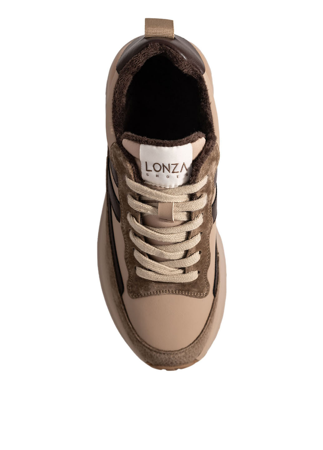 Коричневі осінні кросівки Lonza