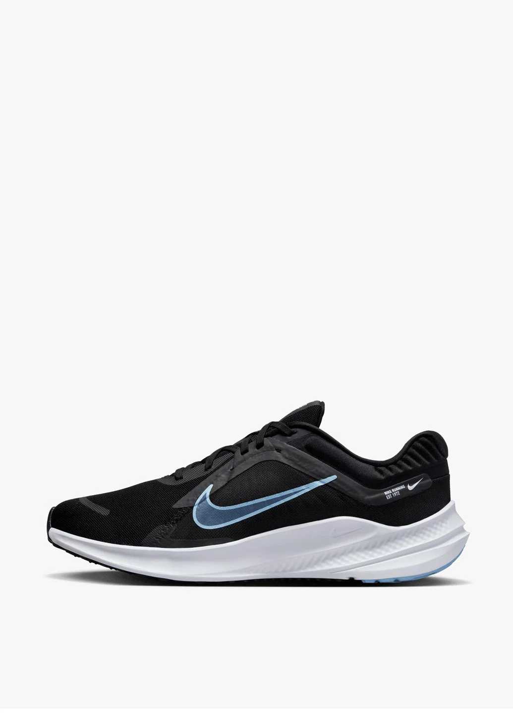 Черные демисезонные кроссовки беговые quest 5 Nike Nike QUEST 5