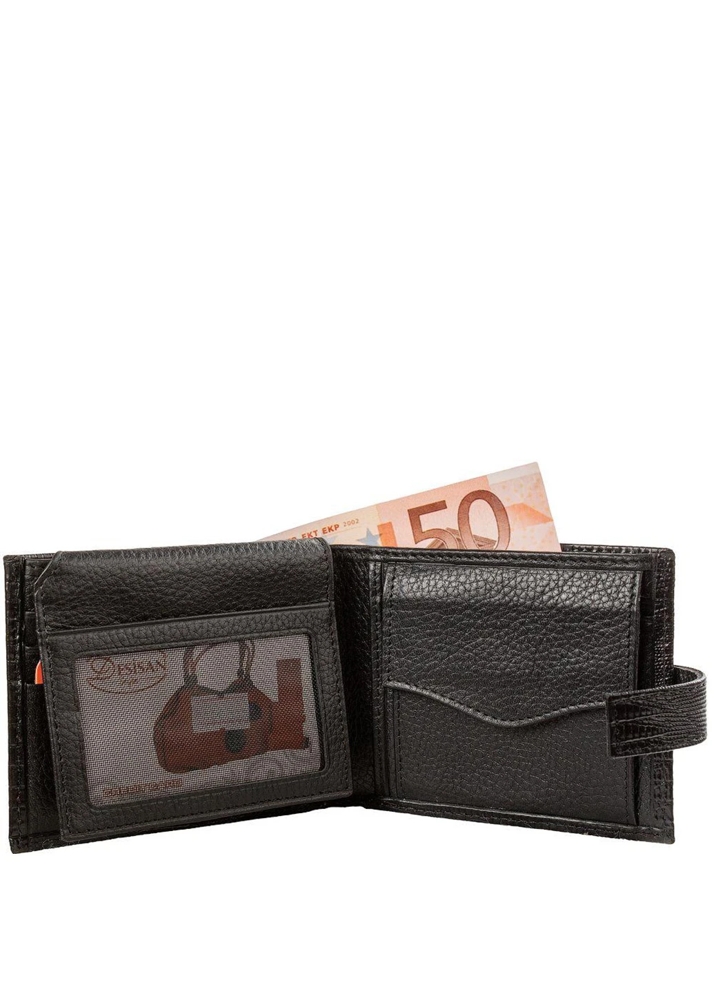 Мужское кожаное портмоне 12х9,5х2,5 см Desisan (213368344)