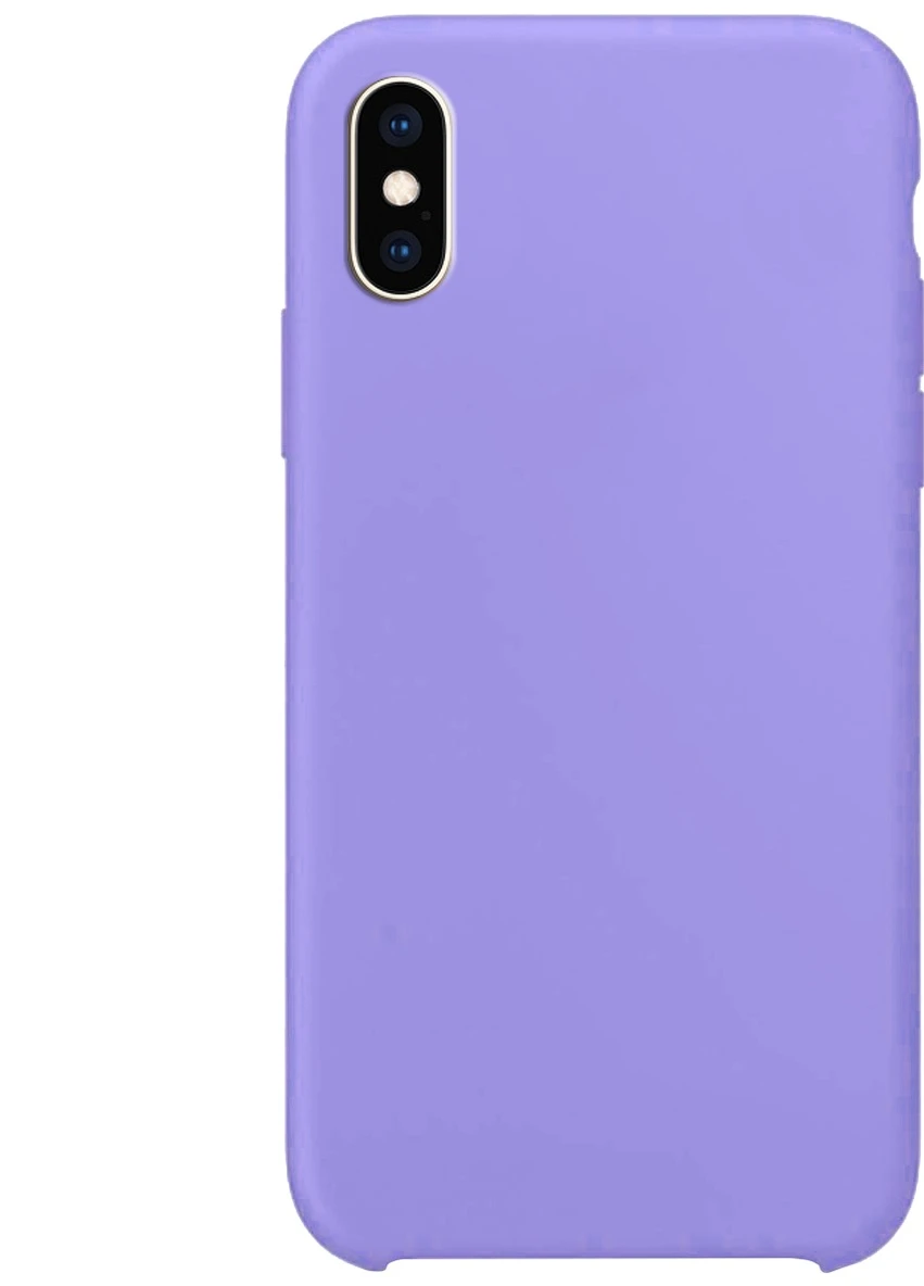 Чохол Silicone Case without Logo (AA) для Apple iPhone XS Max (6.5 ') Бузковий / Dasheen (is_00000032492_13) Epik (229727336)