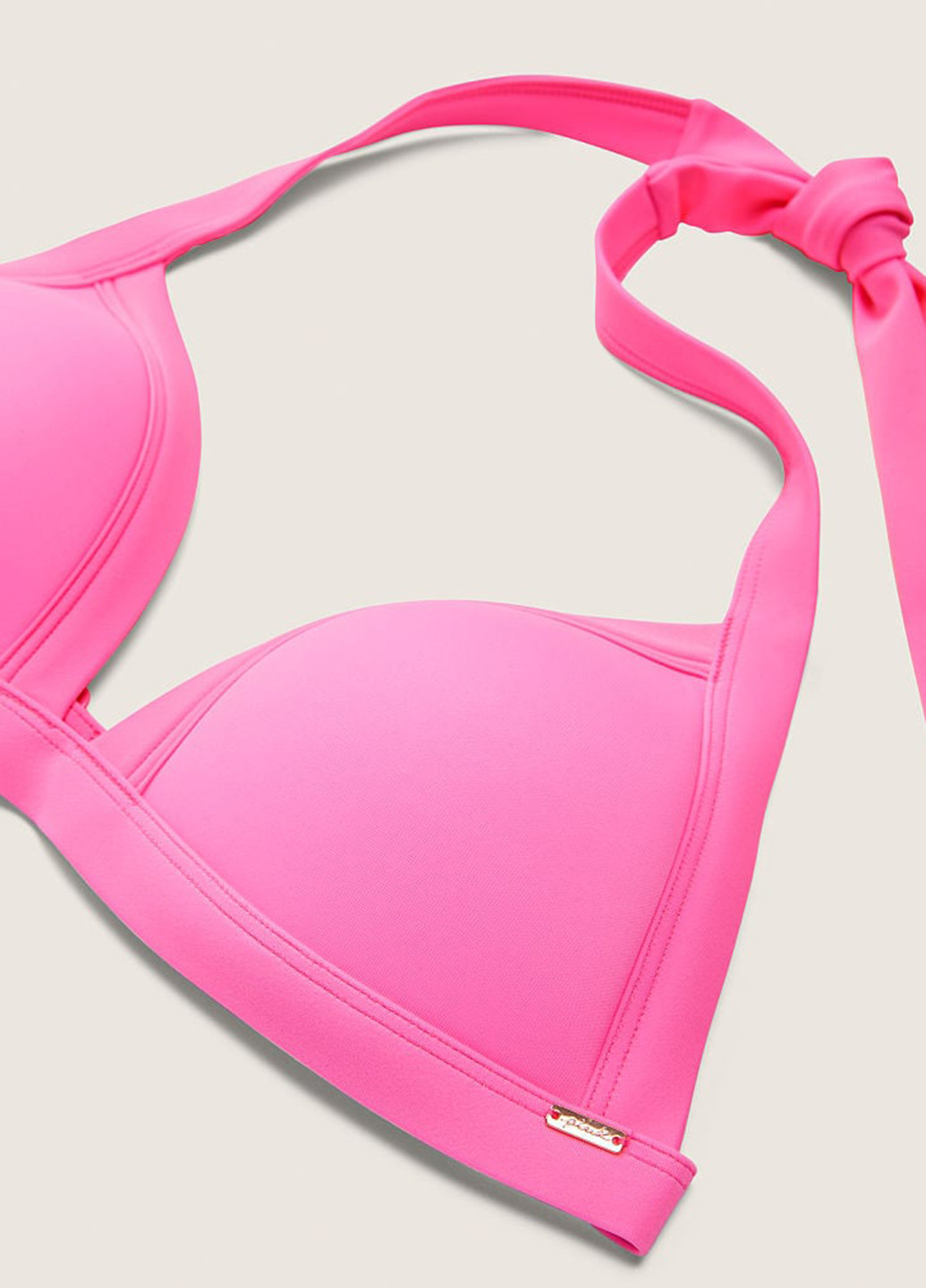 Рожевий літній купальник (купальний ліф, трусики) бікіні, роздільний Victoria's Secret