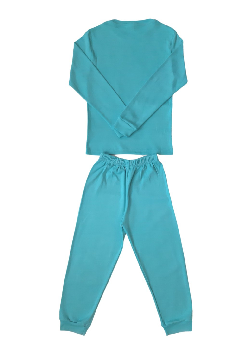 Мятная всесезон пижама для девочки лонгслив + брюки Timi