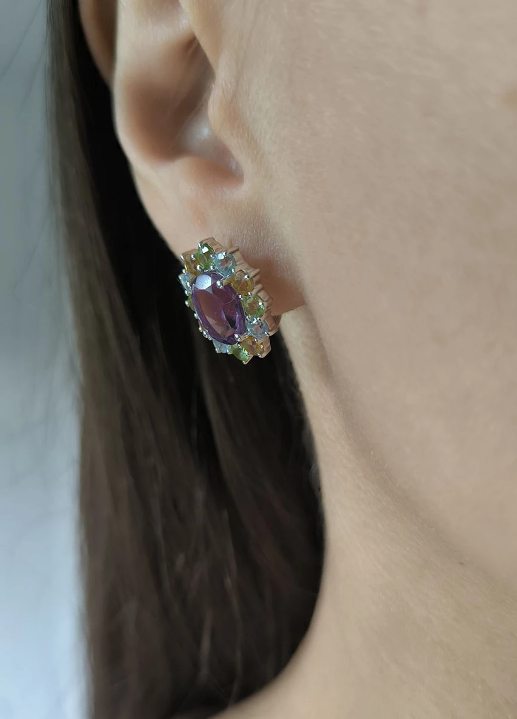 Сережки Silver Flame (354214666)
