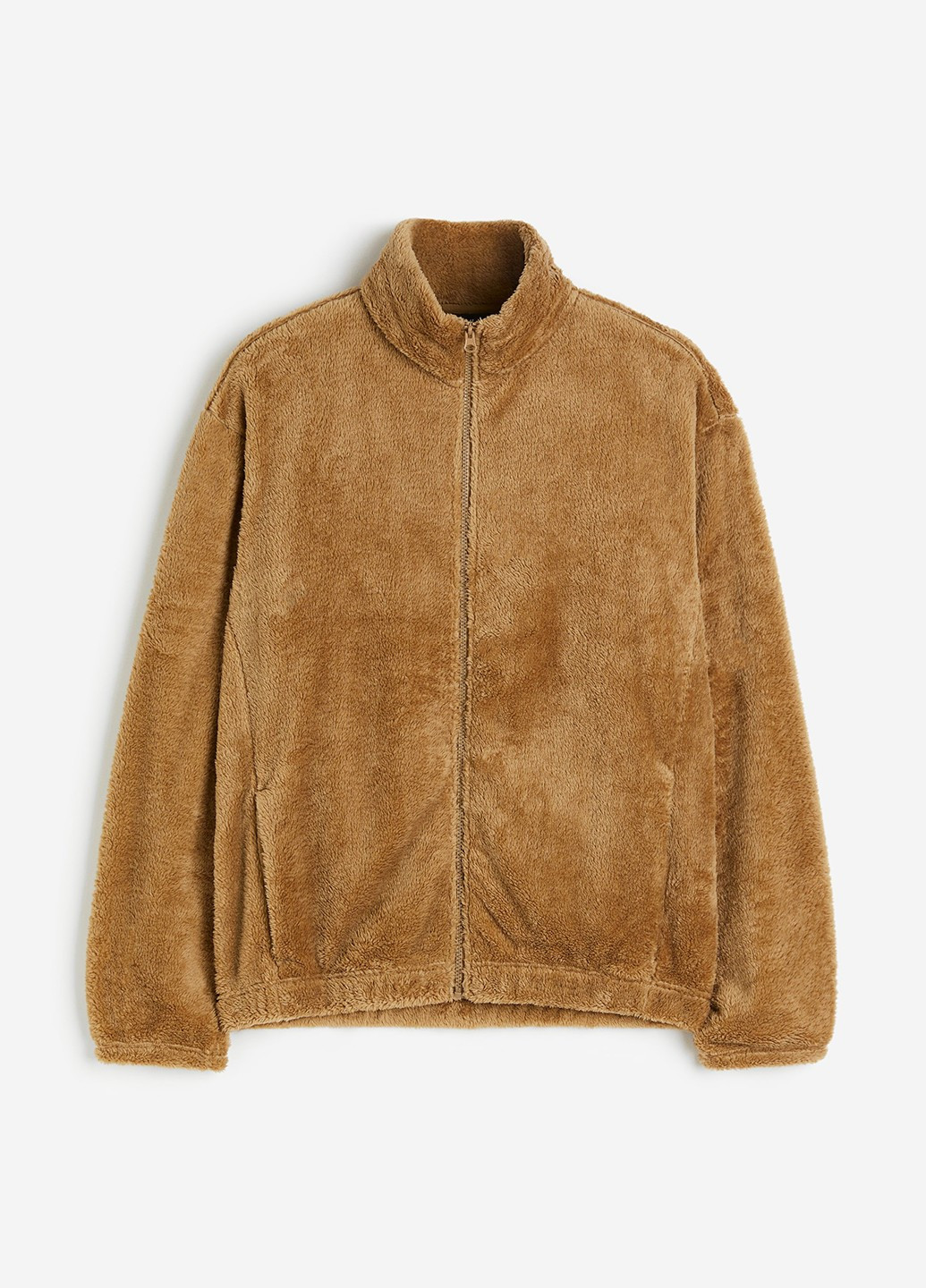 Темно-бежева демісезонна куртка H&M