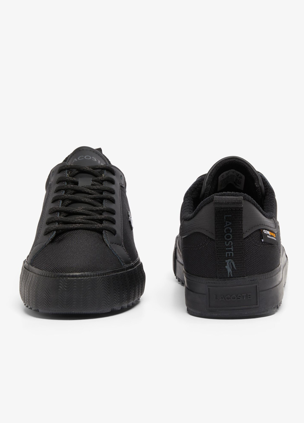 Кроссовки Lacoste Powercourt чёрные демисезоны (329694577)