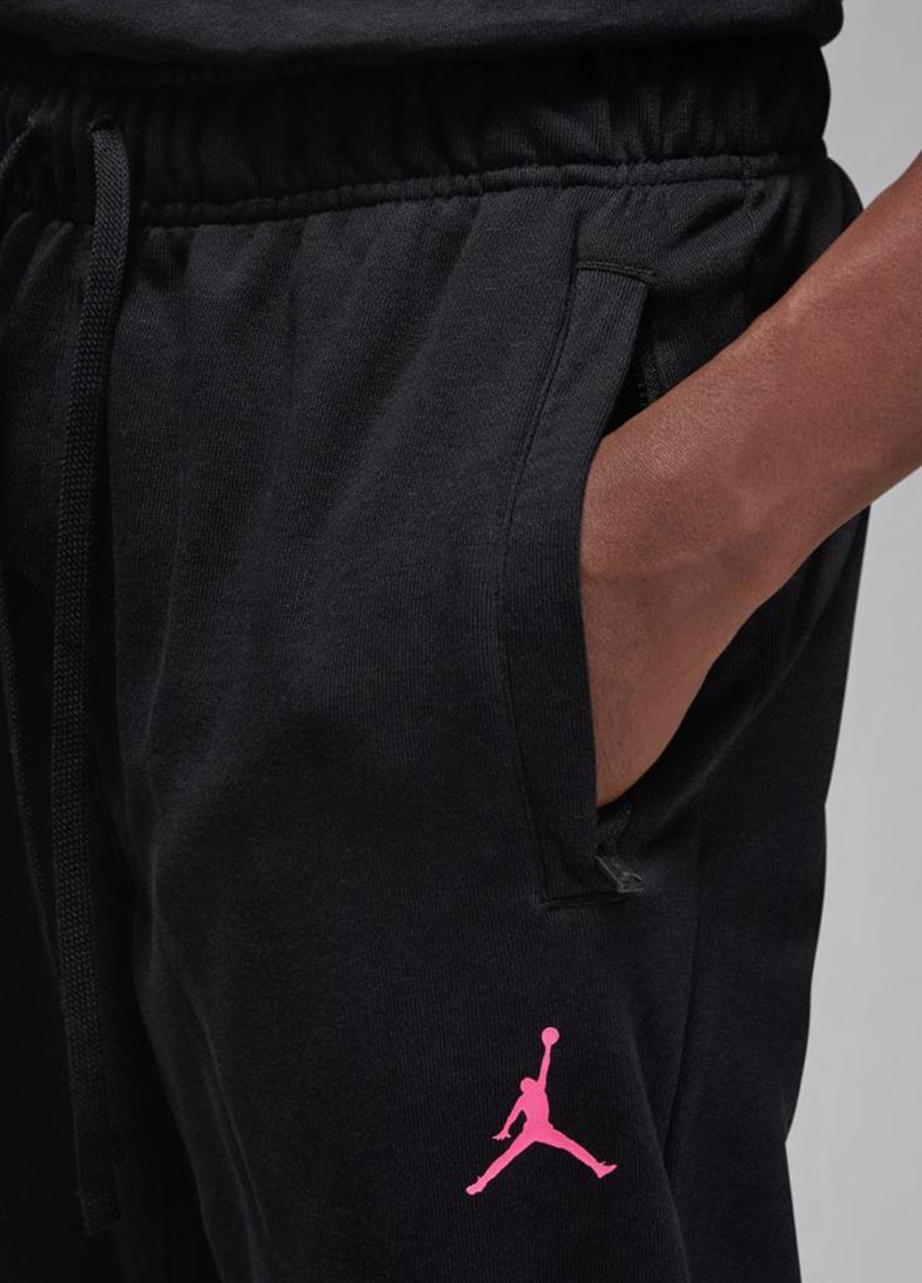 Черные спортивные демисезонные джоггеры брюки Jordan