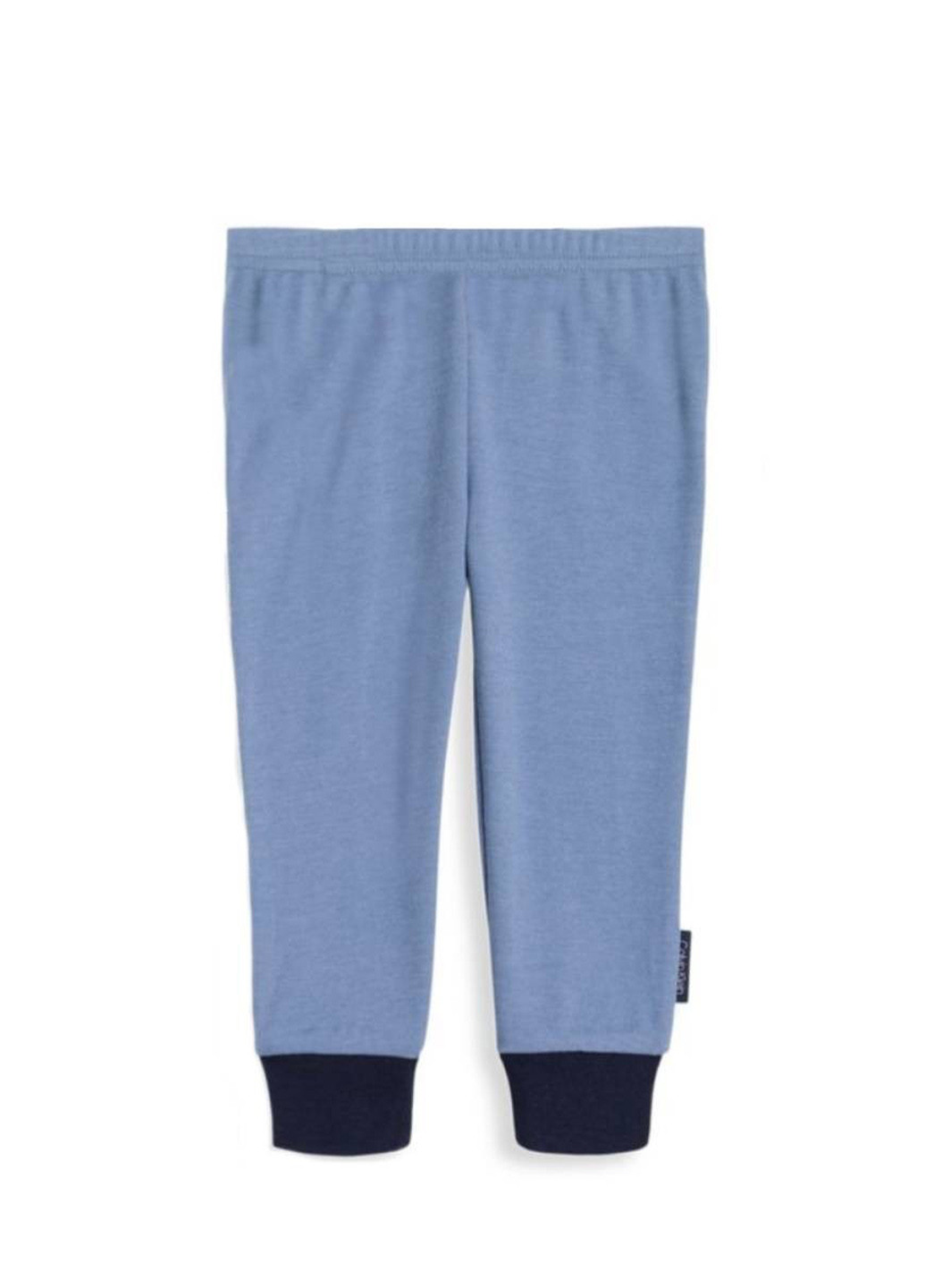 Синий демисезонный костюм (лонгслив, брюки, носки) Calvin Klein