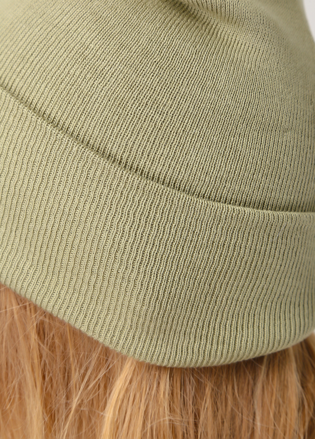 Качественная хлопковая осенняя женская шапка без подкладки 370025 Merlini коррадо (244712940)