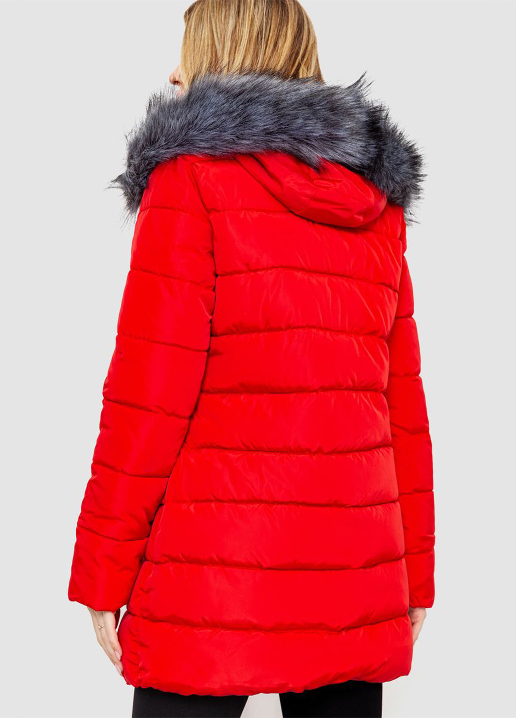Красная зимняя куртка Ager