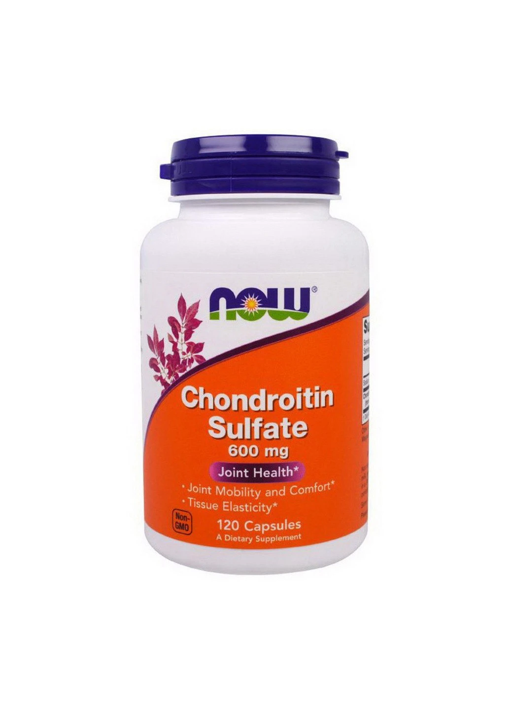 Хондроитин сульфат Chondroitin Sulfate 600 mg (120 капс) нау фудс Now Foods (255409839)