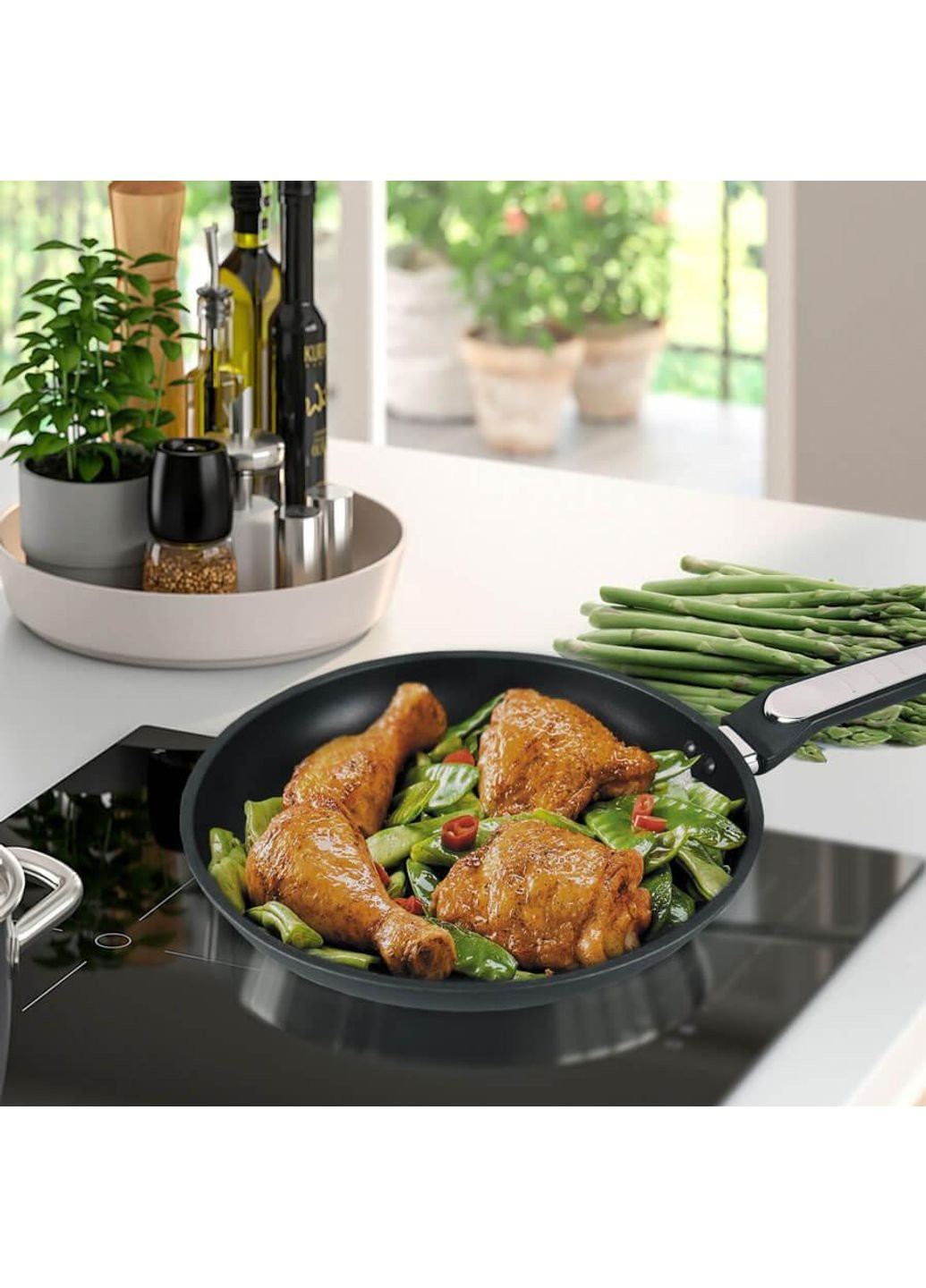 Сковорода універсальна MR-1207-22 22 см Maestro (253571707)