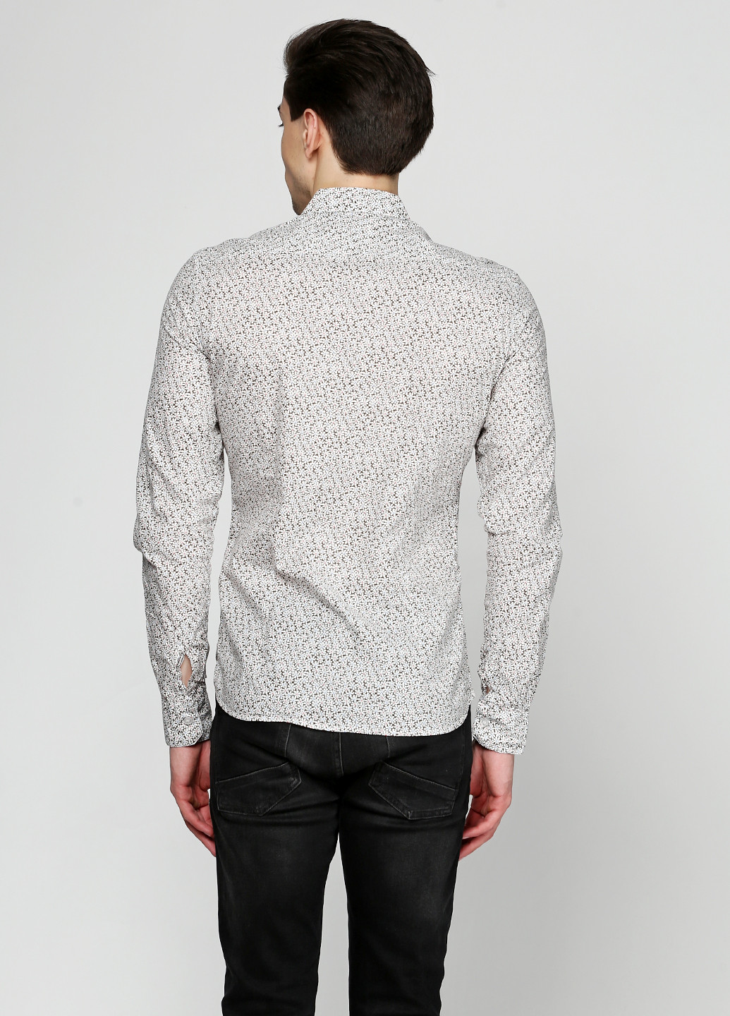 Коричневая кэжуал рубашка Fiver