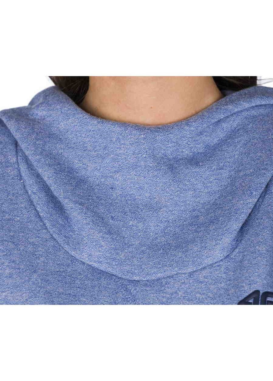 Футболка с капюшоном синяя (H4L17-BLD001-1936) 4F - (254783978)