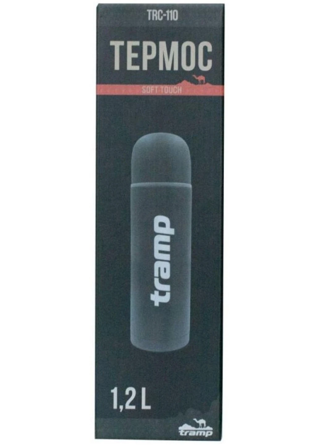 Термос Soft Touch 1,2 л серый Tramp (252744687)