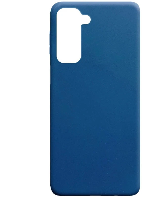 Силіконовий чохол Candy для Samsung Galaxy S21 + Синій (is_00000041908_12) Epik (238479244)