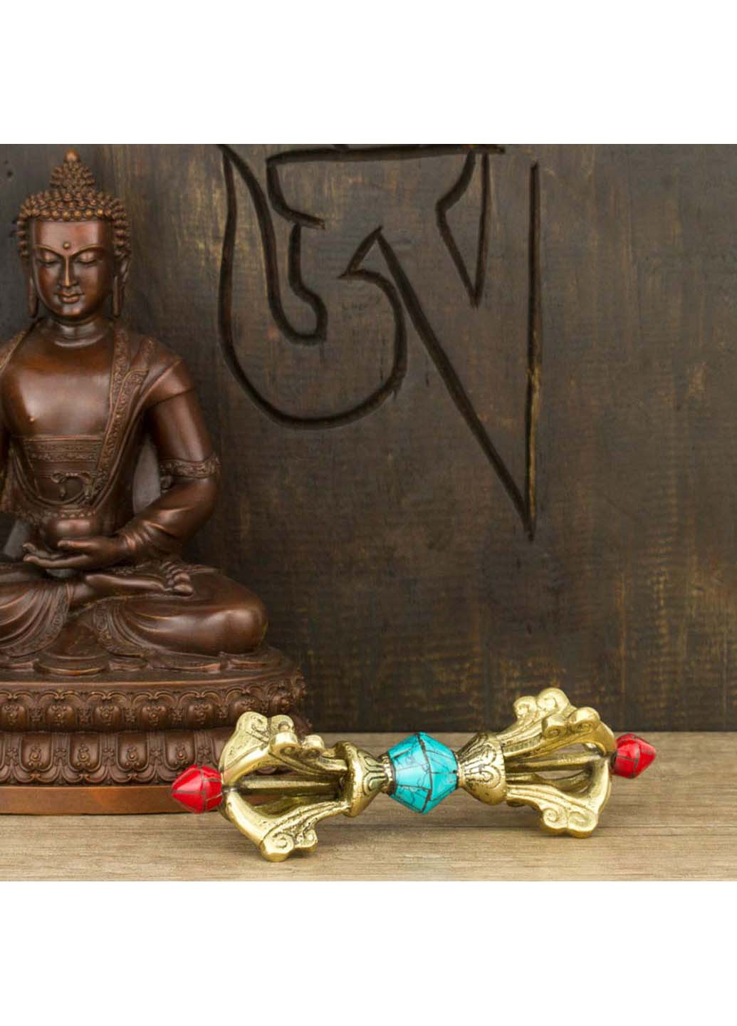 Ваджр Дордже Символ буддизму Ваджраяни П'ять спиць HandiCraft (255430015)