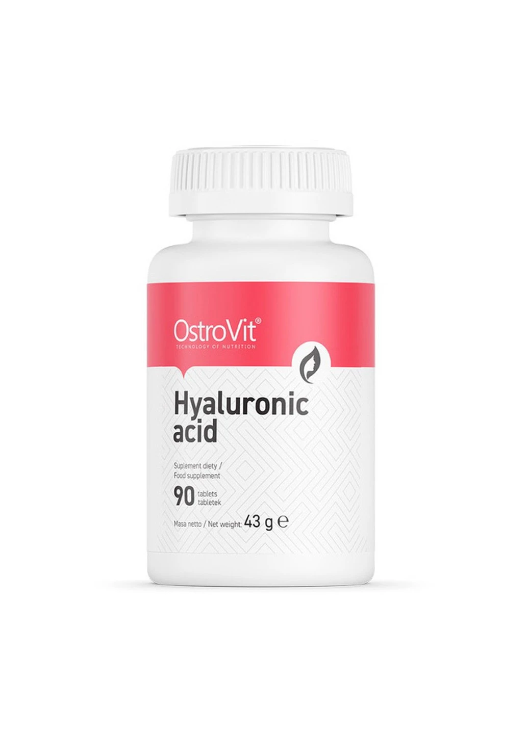 Гиалуроновая кислота Hyaluronic Acid 90 таблеток Ostrovit (255410095)