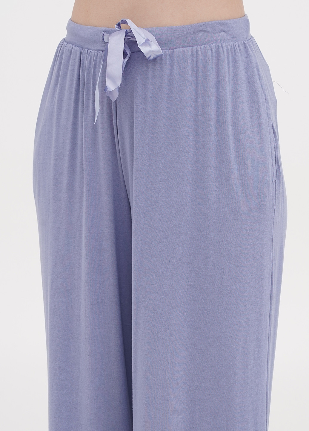 Голубая всесезон женская пижама футболка + брюки Esmara