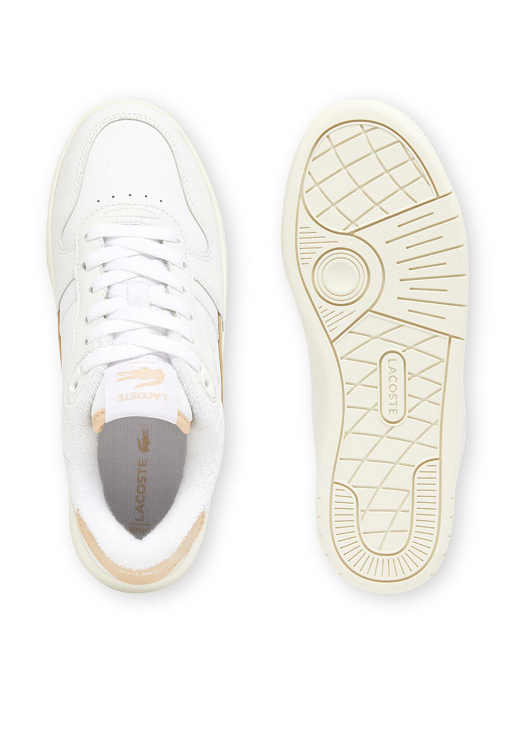 Кроссовки Lacoste T-Clip Platform белые демисезоны (329694582)