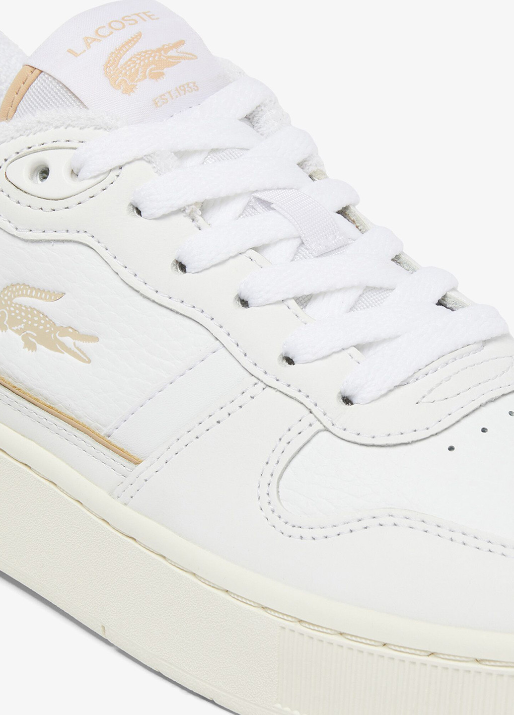 Кроссовки Lacoste T-Clip Platform белые демисезоны (329694582)