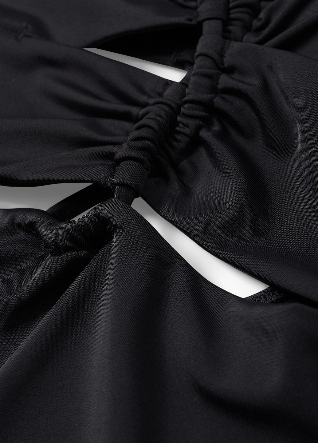 Черный летний купальник слитный C&A