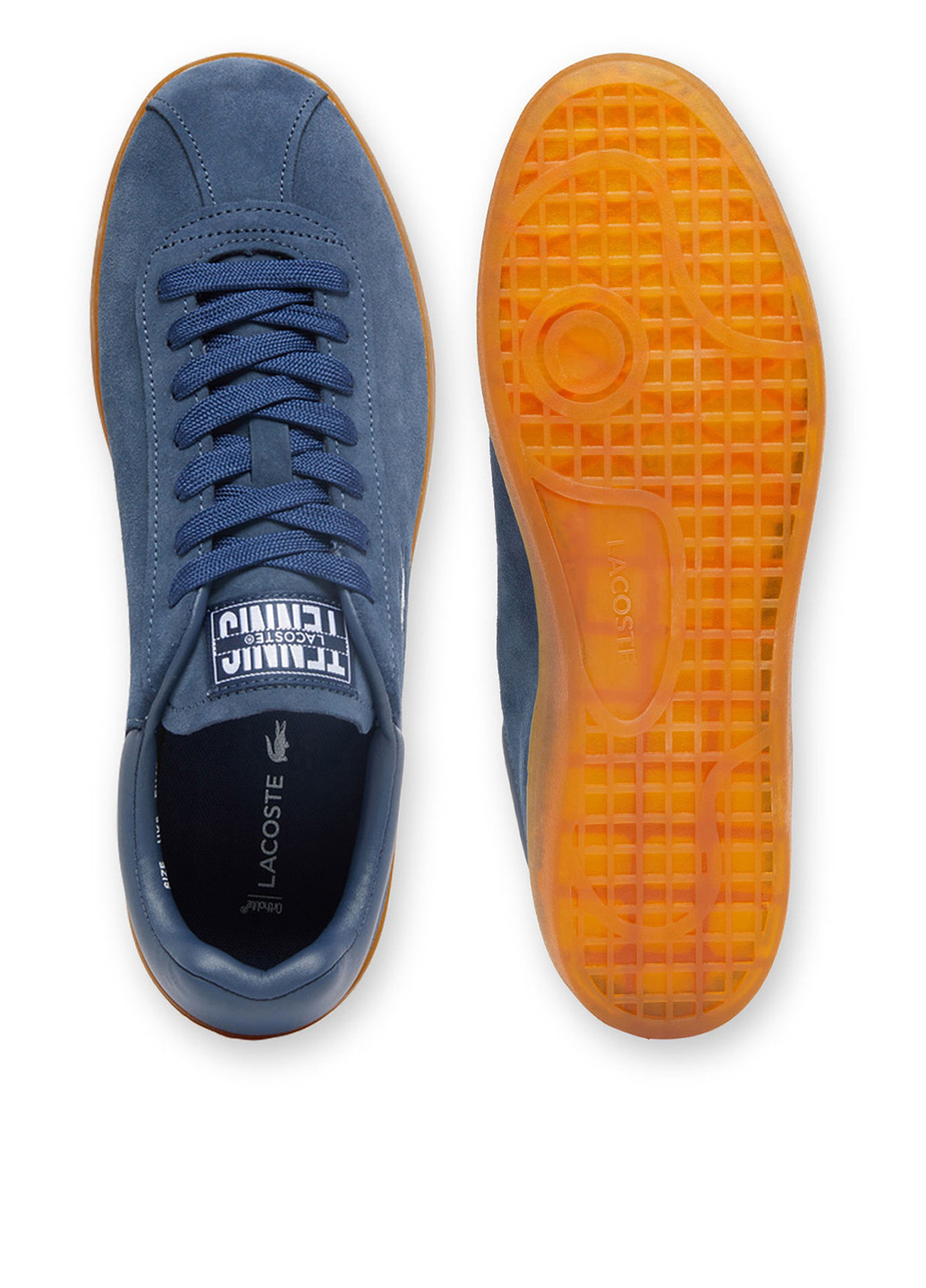 Темно-синие кеды Lacoste